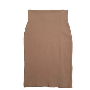 Mendocino Seven Sisters Bodycon Skirt in Tan Size S